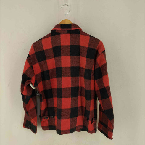 DISTINCTIVE SPORTSWEAR  60S USA製 棒TALON ブロックチェック ウールジャケット メンズ import:M
